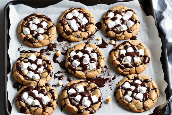 Indulge in Gooey S'mores Cookies Fresh from the Air Fryer